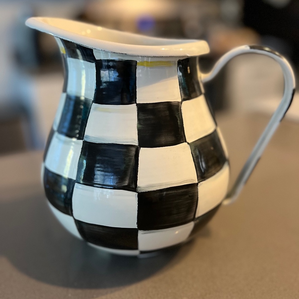 Courtly Check Pitcher